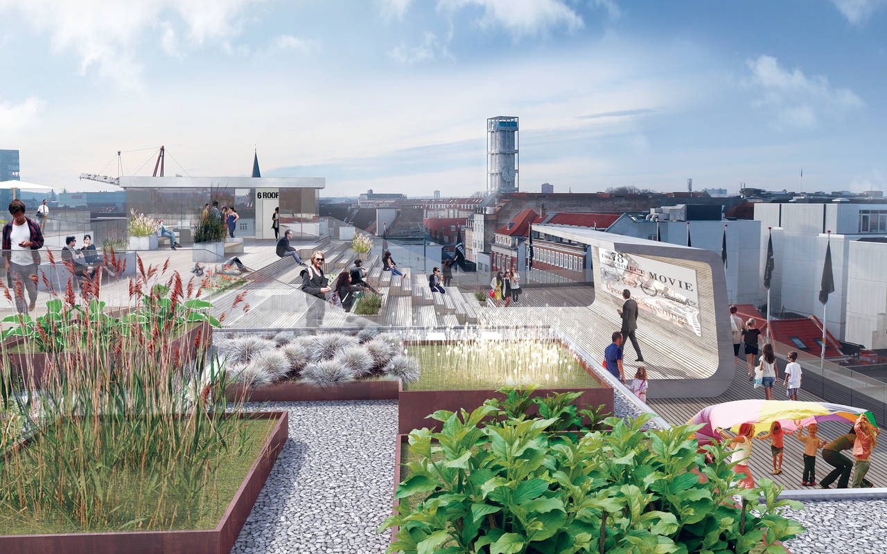 Så er åbningsdatoen klar Salling får stor rooftopgarden Smag Aarhus