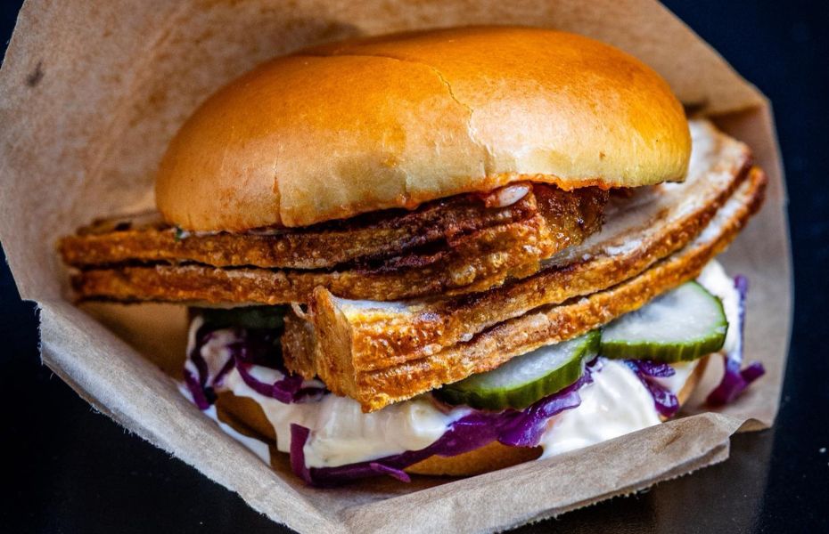 Flæskestegssandwich