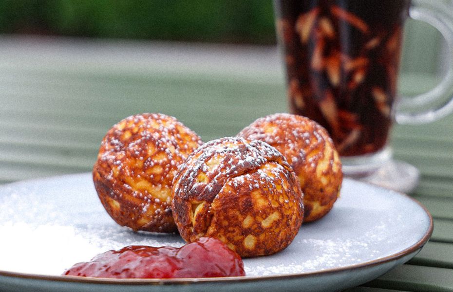 Gløgg og æbleskiver