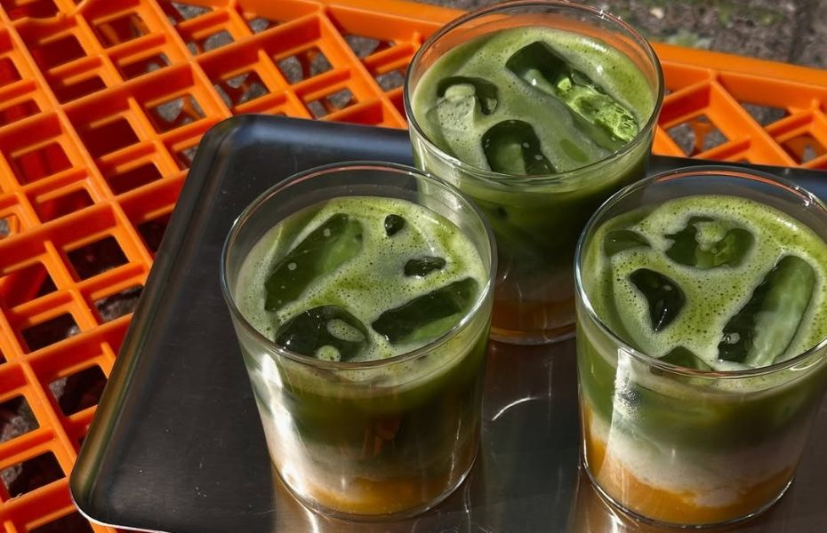 Den Gule Café - Matcha i Aarhus