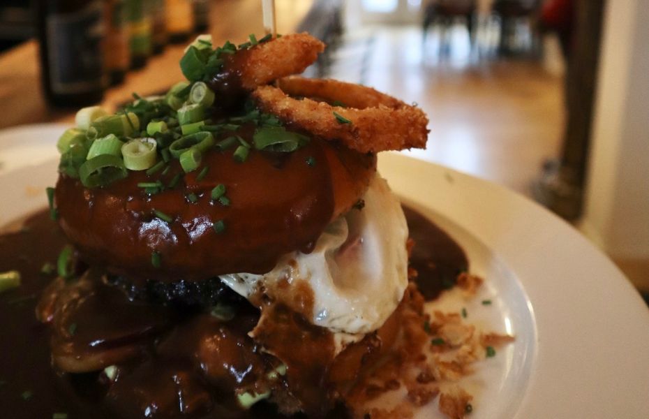 Bøfsandwich i Aarhus