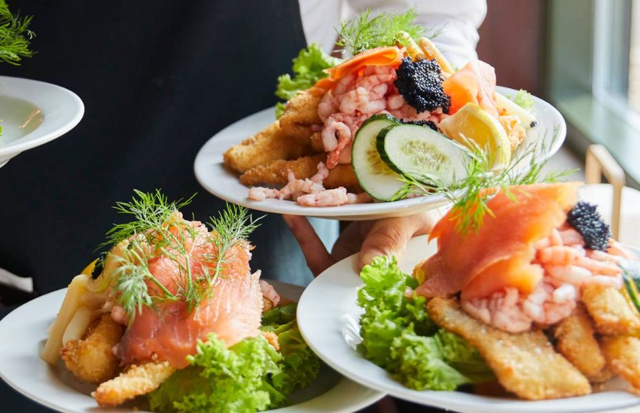 Raadhuus Kafeen smørrebrød i Aarhus