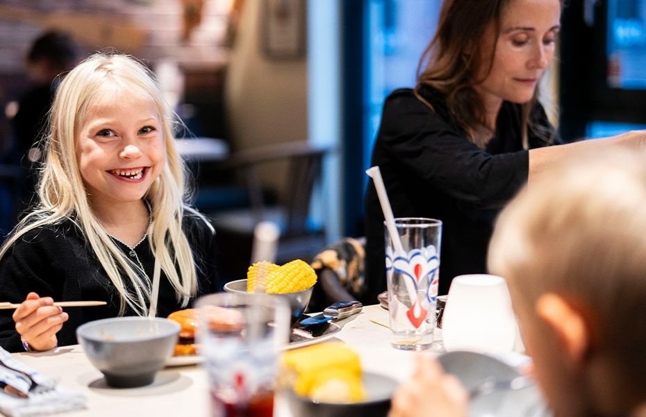 familievenlige restauranter